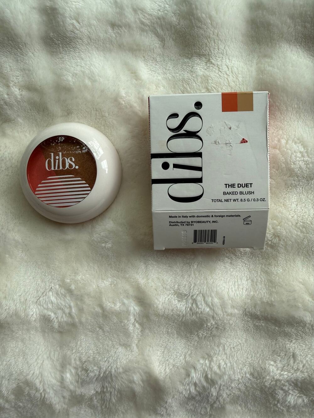 DIBS Beauty The Duet Baked Blush Starstruck – NEW IN BOX